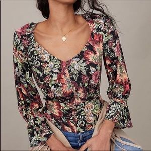 NWT Anthropologie Maeve Percie Blouse Sz Small